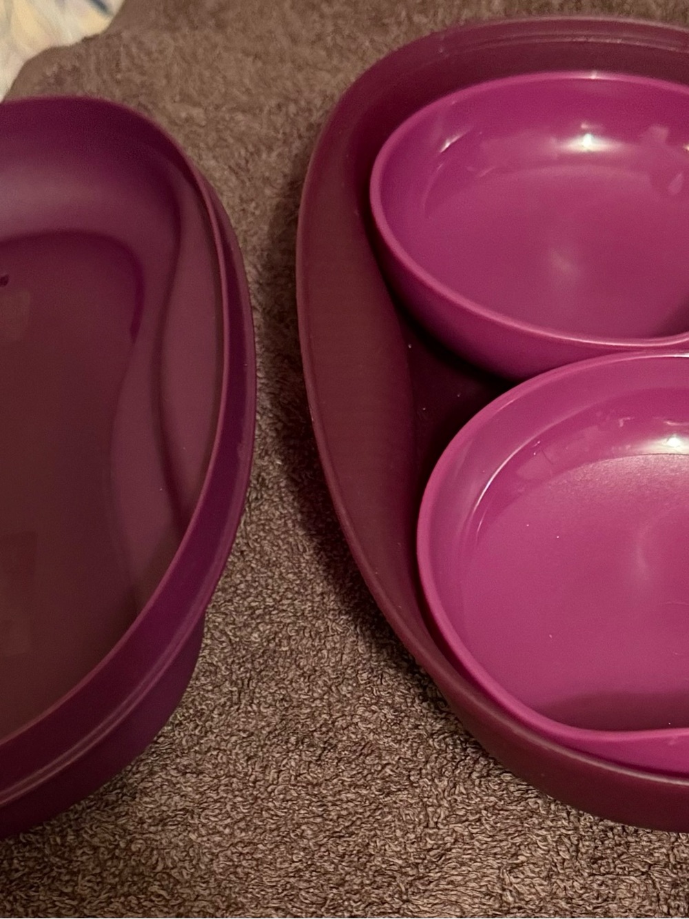 Tupperware Microwave Breakfast Maker Cooker W-insert - Eggs, Omlette